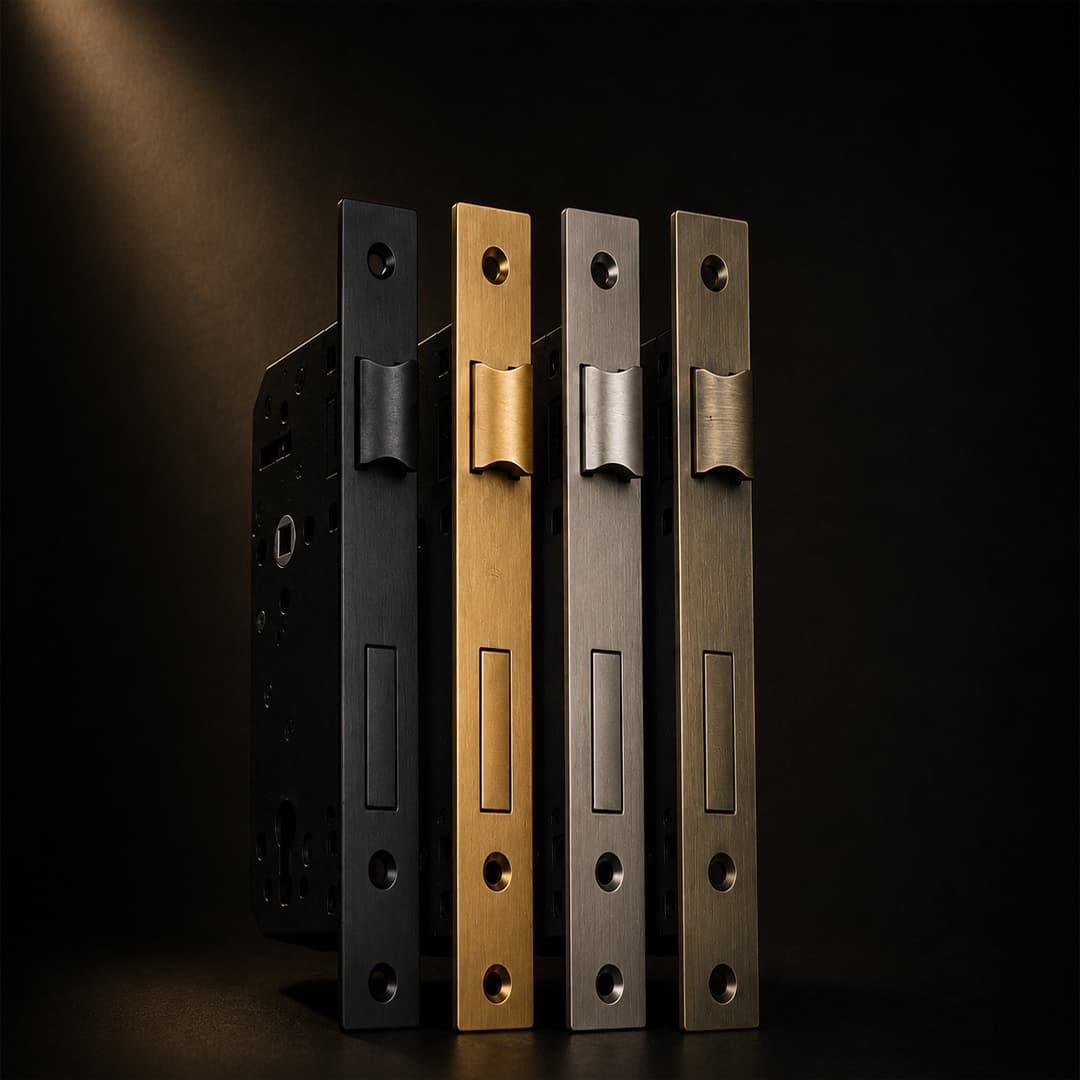 Refined architectural lock set