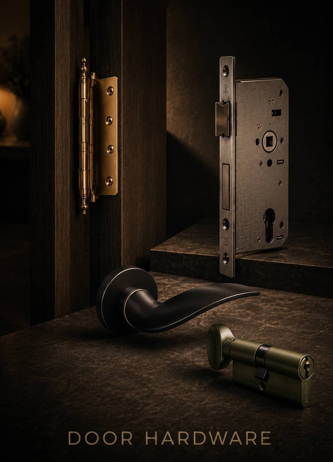 Door hardware listing